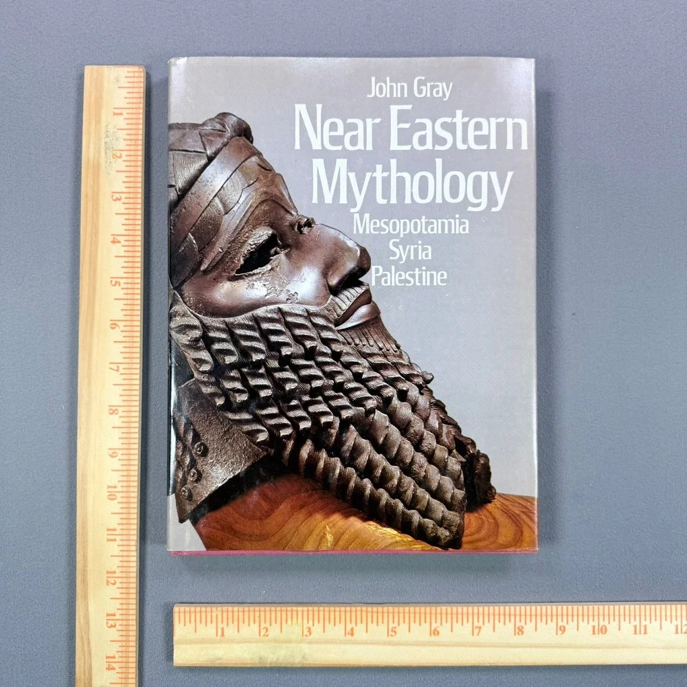 John Gray Near Eastern Mythology Hardcover 1973 2nd Impression History Religion